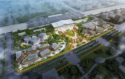 设计施工一体化 中铁十局倾力打造香河高铁站多功能服务会客厅